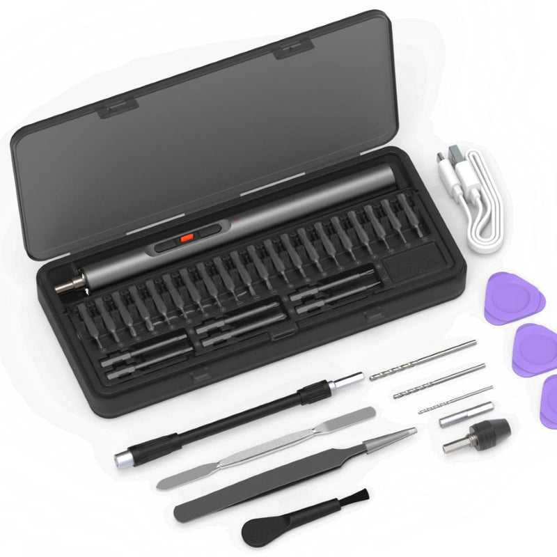 Laden Sie das Bild in Galerie -Viewer, Fleischmann 3.6V Elektrischer Schraubenzieher (40-teiliger satz)