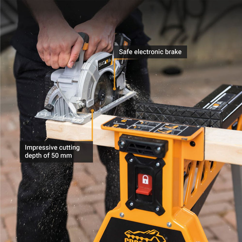 Load image into Gallery viewer, 18V Cordless Circular Saw 165 mm