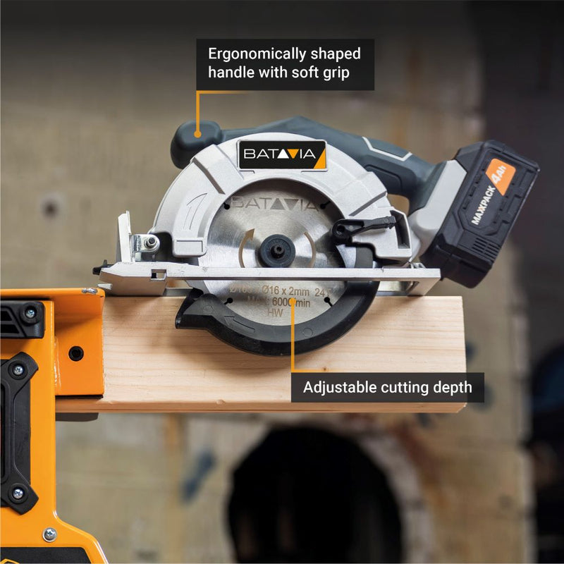 Load image into Gallery viewer, 18V Cordless Circular Saw 165 mm