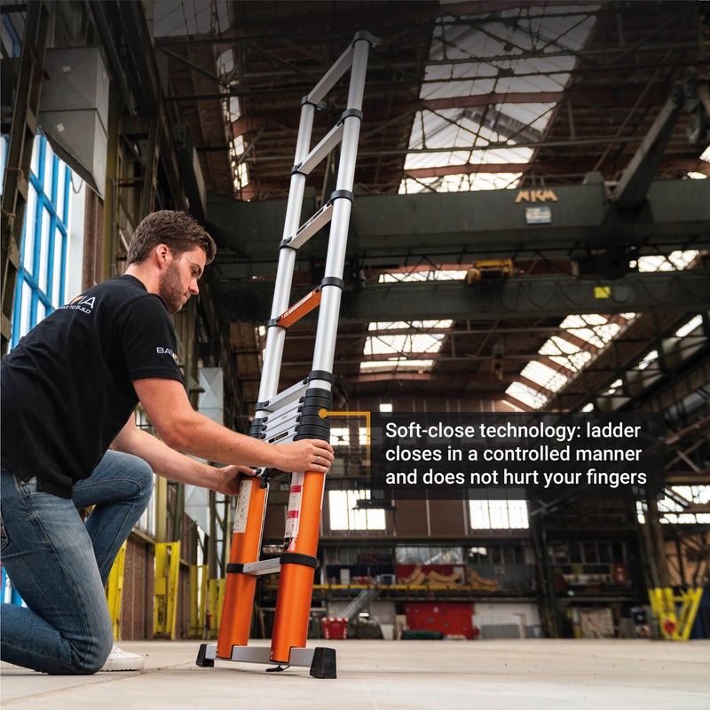 Cargue la imagen en el visor de la galería, Escalera Telescópica 3,81m