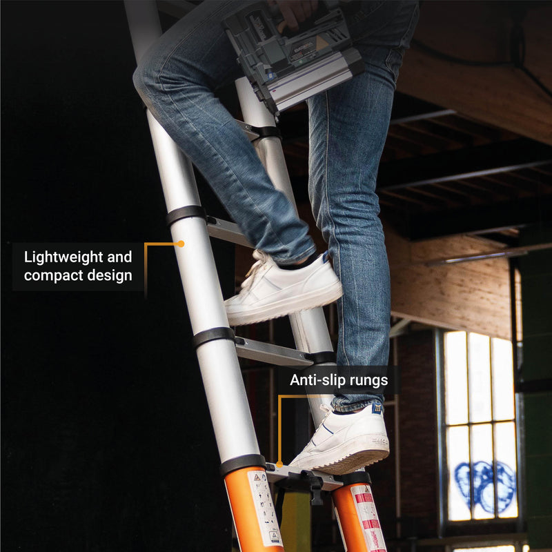 Cargue la imagen en el visor de la galería, Escalera Telescópica 3,81m