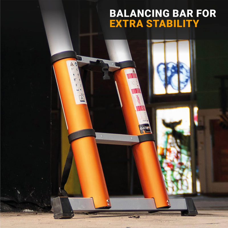 Cargue la imagen en el visor de la galería, Escalera Telescópica 3,81m