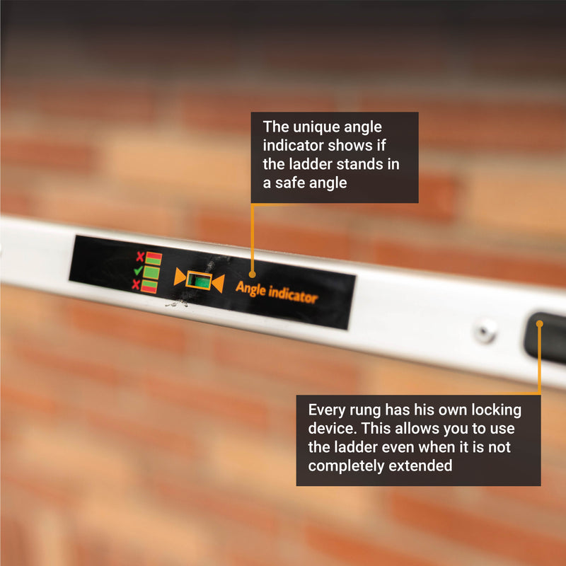 Cargue la imagen en el visor de la galería, Escalera Telescópica 3,81m