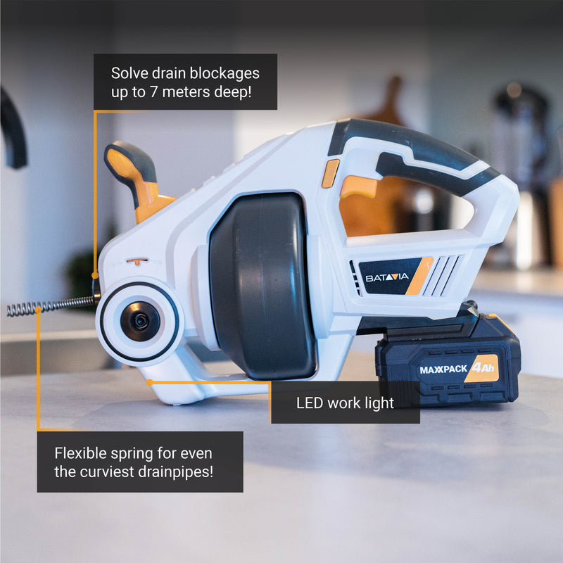 Cargue la imagen en el visor de la galería, Desatascador 18V de Batería 6.8