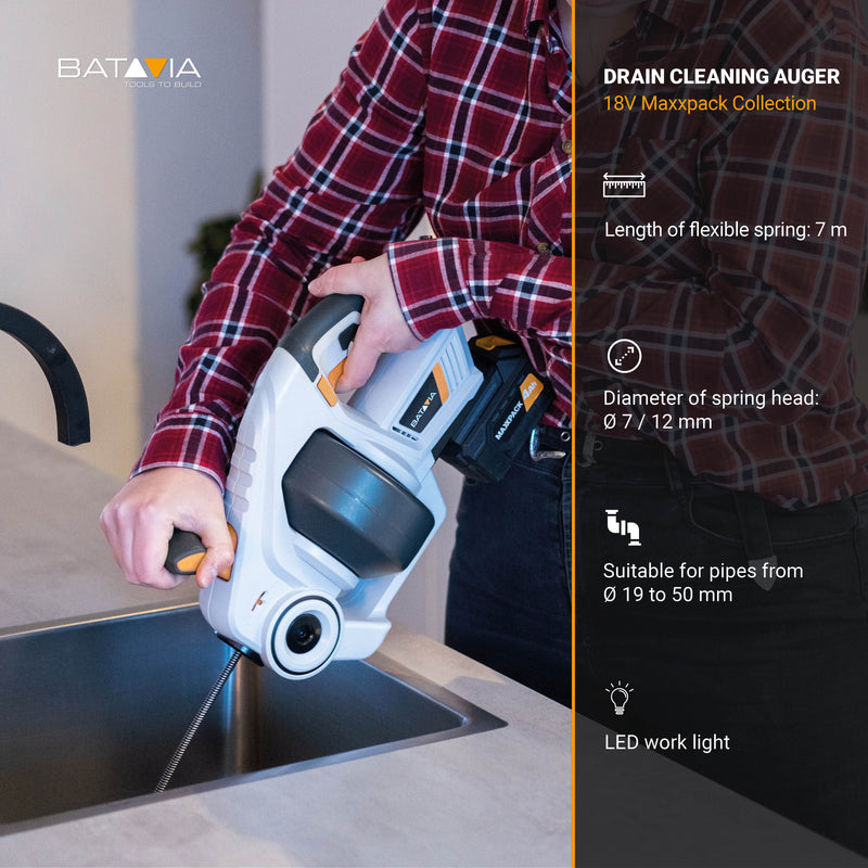 Cargue la imagen en el visor de la galería, Desatascador 18V de Batería 6.8