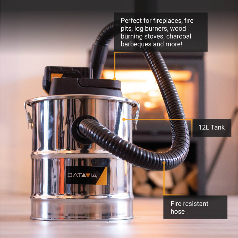 Laden Sie das Bild in Galerie -Viewer, 18V Akku-Aschesauger