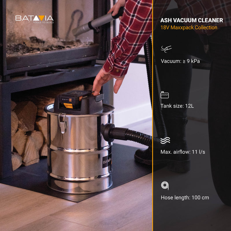 Laden Sie das Bild in Galerie -Viewer, 18V Akku-Aschesauger