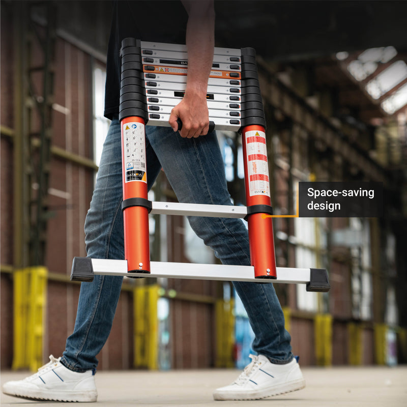 Laad de afbeelding in de Galerijviewer, Telescoopladder 3.27m