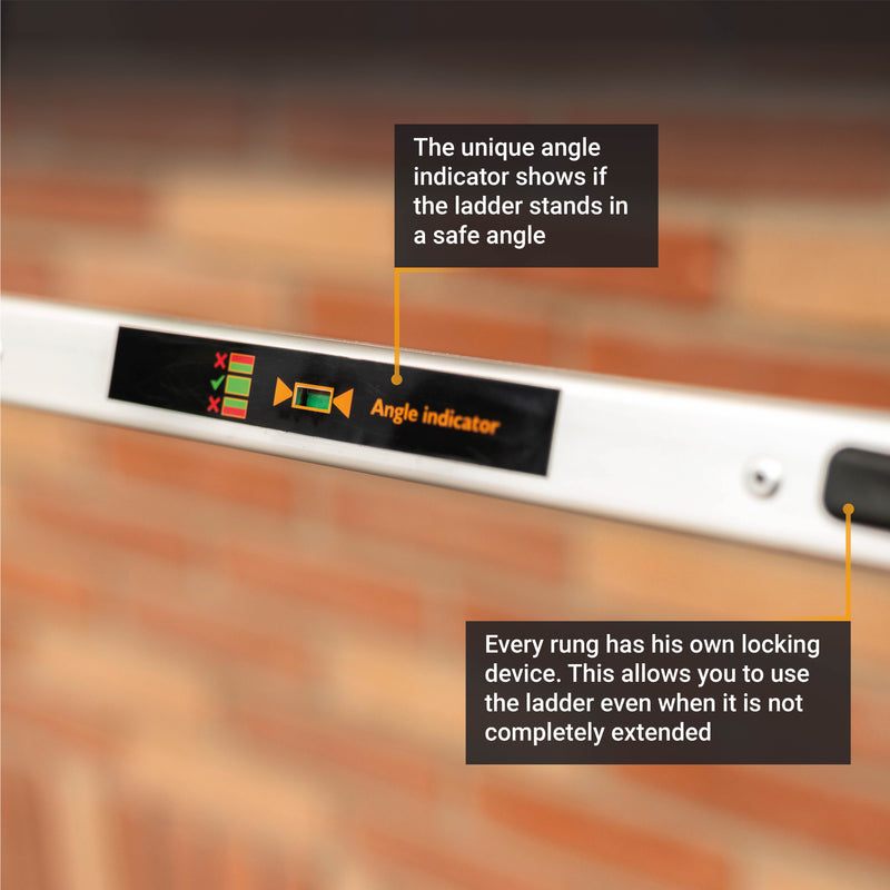 Laad de afbeelding in de Galerijviewer, Telescoopladder 3.27m