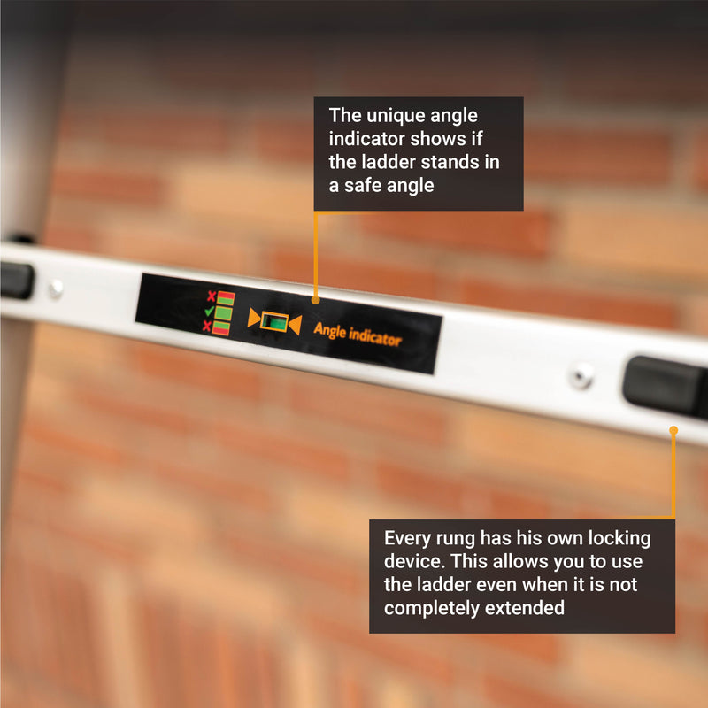 Laden Sie das Bild in Galerie -Viewer, Teleskopleiter 2.63m