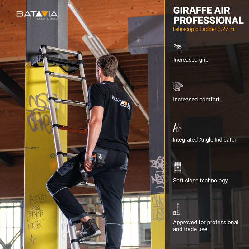 Cargue la imagen en el visor de la galería, Escalera Telescópica 3,27m Professional