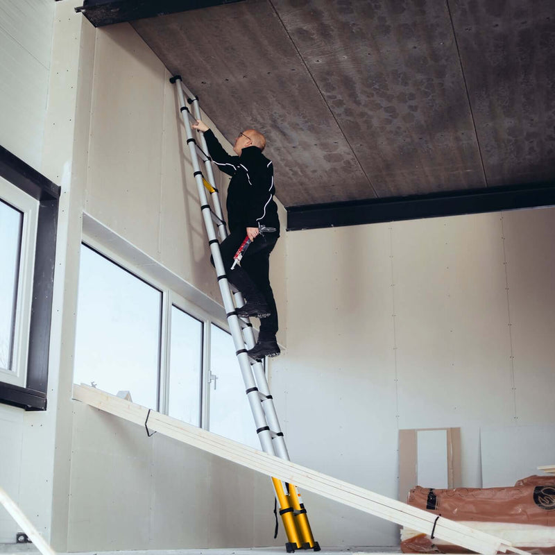 Laden Sie das Bild in Galerie -Viewer, Teleskopleiter 3,27 m - Limited Edition mit Intelligenten Sicherheitsfunktionen