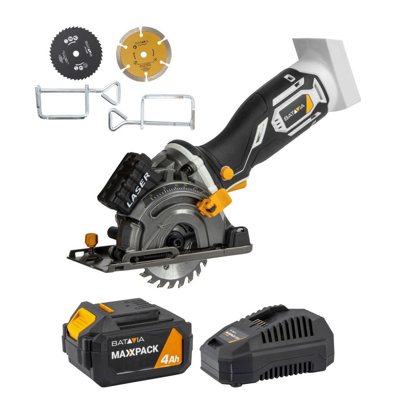 Laad de afbeelding in de Galerijviewer, 18V Accu Mini Handcirkelzaag 89mm