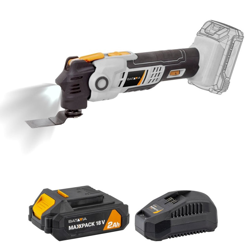 Cargue la imagen en el visor de la galería, Multiherramienta Antivibratoria 18V de Batería