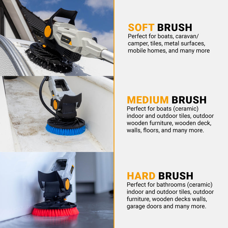 Laad de afbeelding in de Galerijviewer, 18V Twin Brush Brushless Accu Reinigingsborstel