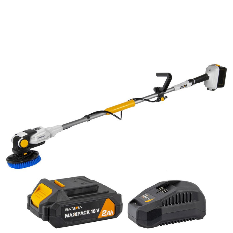 Cargue la imagen en el visor de la galería, Twin Brush Cepillo Rotativo de Limpieza 18V de Batería sin Escobillas
