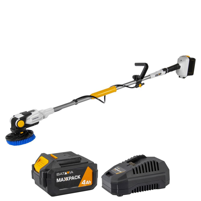 Cargue la imagen en el visor de la galería, Twin Brush Cepillo Rotativo de Limpieza 18V de Batería sin Escobillas