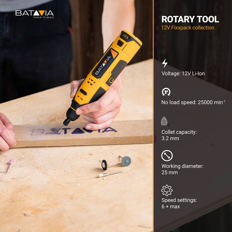 Chargez l'image dans la visionneuse de la galerie, Outil Rotatif Multifonctions 12V sans fil