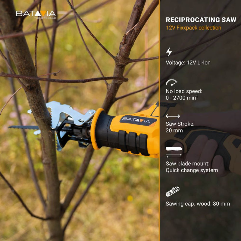 Laad de afbeelding in de Galerijviewer, 12V Accu Reciprozaag