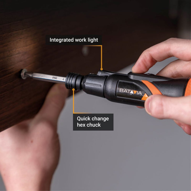 Chargez l'image dans la visionneuse de la galerie, Tournevis 3.6V sans fil | Incl. 44 pièces et étui de rangement