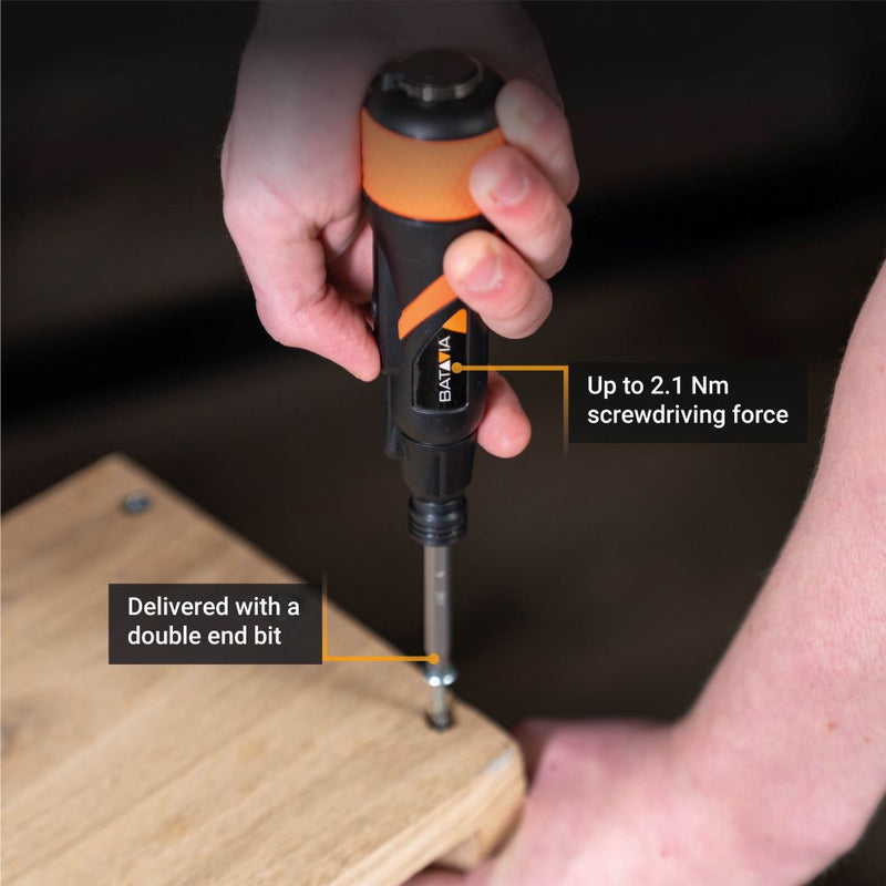 Chargez l'image dans la visionneuse de la galerie, Tournevis 3.6V sans fil | Incl. 44 pièces et étui de rangement