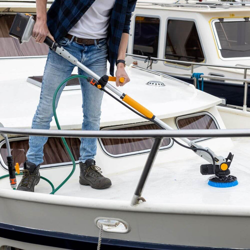 Cargue la imagen en el visor de la galería, Twin Brush Cepillo Rotativo de Limpieza 18V de Batería sin Escobillas