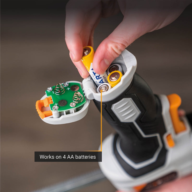 Laad de afbeelding in de Galerijviewer, 6V Maxxpush Kitpistool - Incl. LED Werklamp