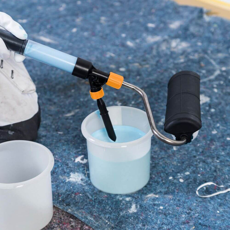 Laden Sie das Bild in Galerie -Viewer, Renovierungs-Set – Heißluftpistole 1800W und Farbroller mit Zubehör