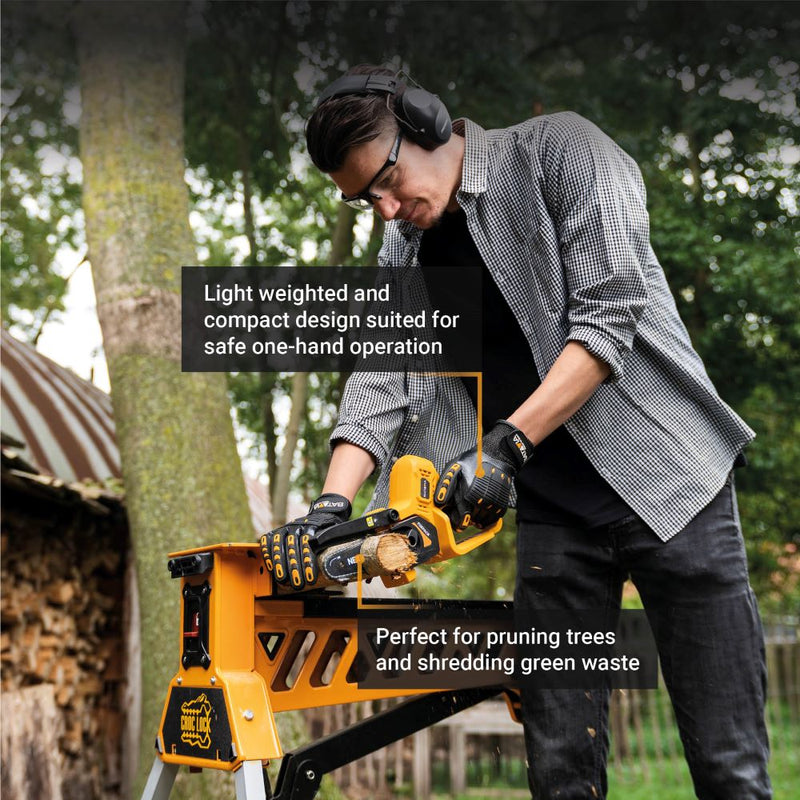 Chargez l'image dans la visionneuse de la galerie, Élagueuse sans fil 12V 6" (154 mm) – Avec batterie 2,0Ah et chargeur rapide