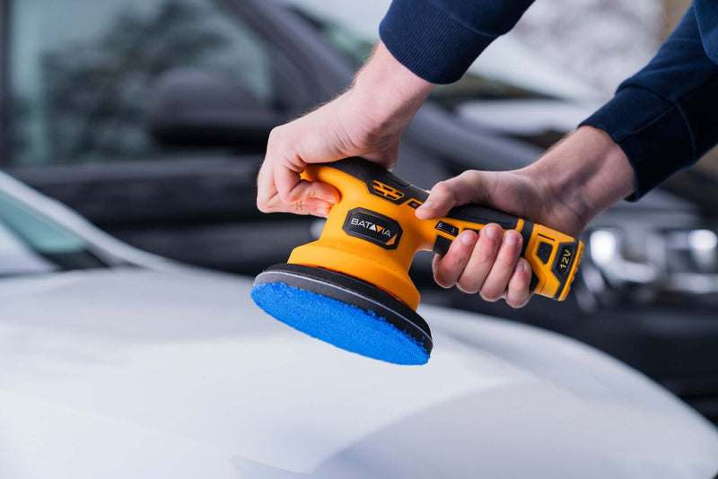 Carica immagine in Galleria Viewer, Lucidatrice rotorbitale a batteria 12V 150mm