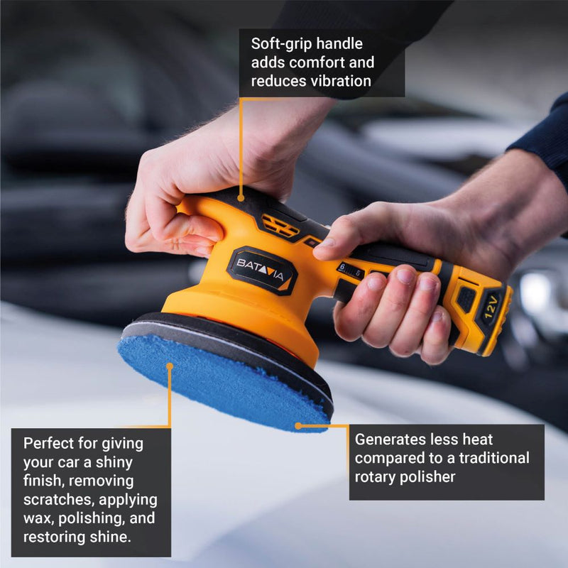 Laad de afbeelding in de Galerijviewer, 12V Accu Excentrische Polijstmachine Ø150mm