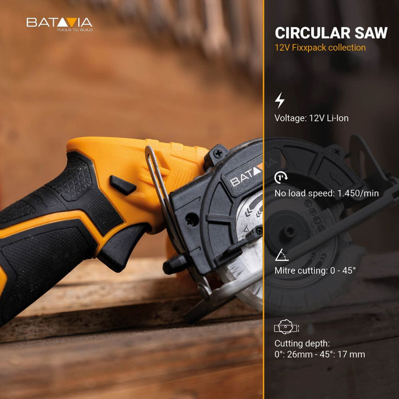 Chargez l'image dans la visionneuse de la galerie, Scie Circulaire 12V sans fil 85 mm