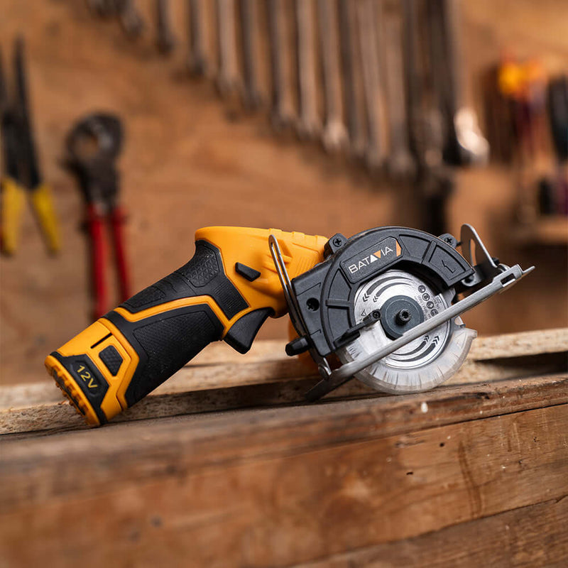 Carica immagine in Galleria Viewer, Sega Circolare 12V a Batteria 85 mm