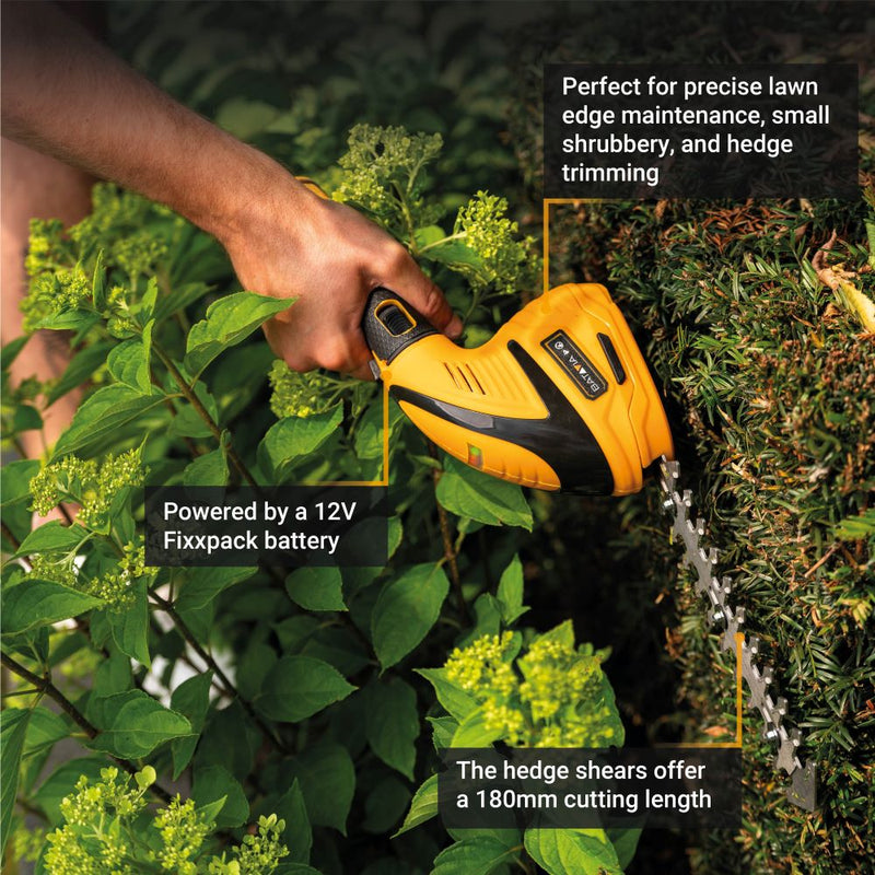 Chargez l'image dans la visionneuse de la galerie, Pack starter automne – Cisaille à gazon et à arbuste 12V & Souffleur de feuilles 3300W