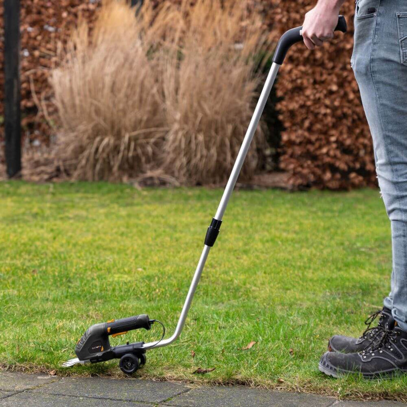 Laad de afbeelding in de Galerijviewer, 3.6V Accu Gras/struikschaar | Incl. Verlengsteel met Wielen