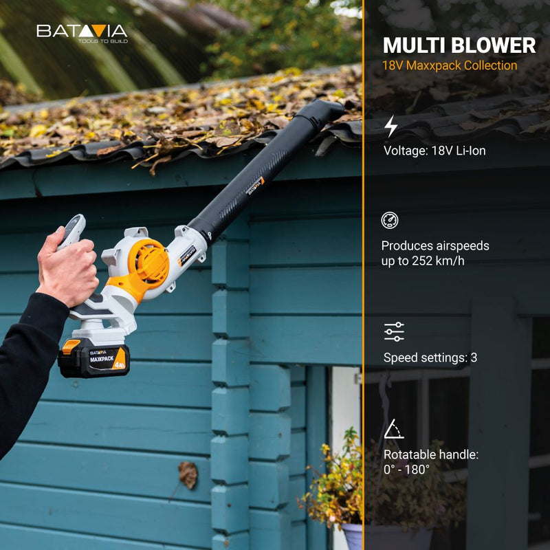 Load image into Gallery viewer, 18V Cordless Multi-Blower - Incl. 2x 2.0Ah Battery & Charger