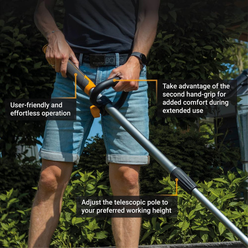 Laad de afbeelding in de Galerijviewer, 12V Fixxbrush Accu Onkruidborstel