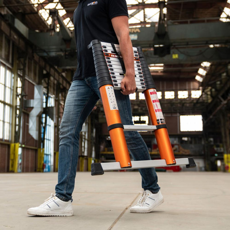 Load image into Gallery viewer, Telescopic Ladder 4.15m