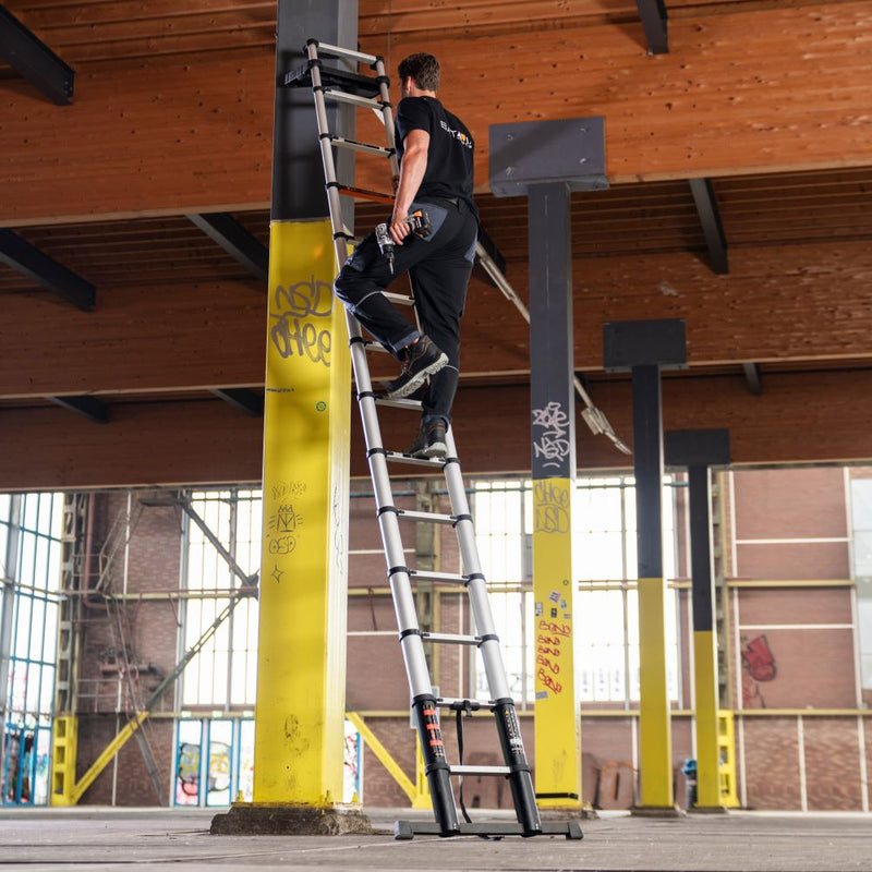 Cargue la imagen en el visor de la galería, Escalera Telescópica 4,15m Professional