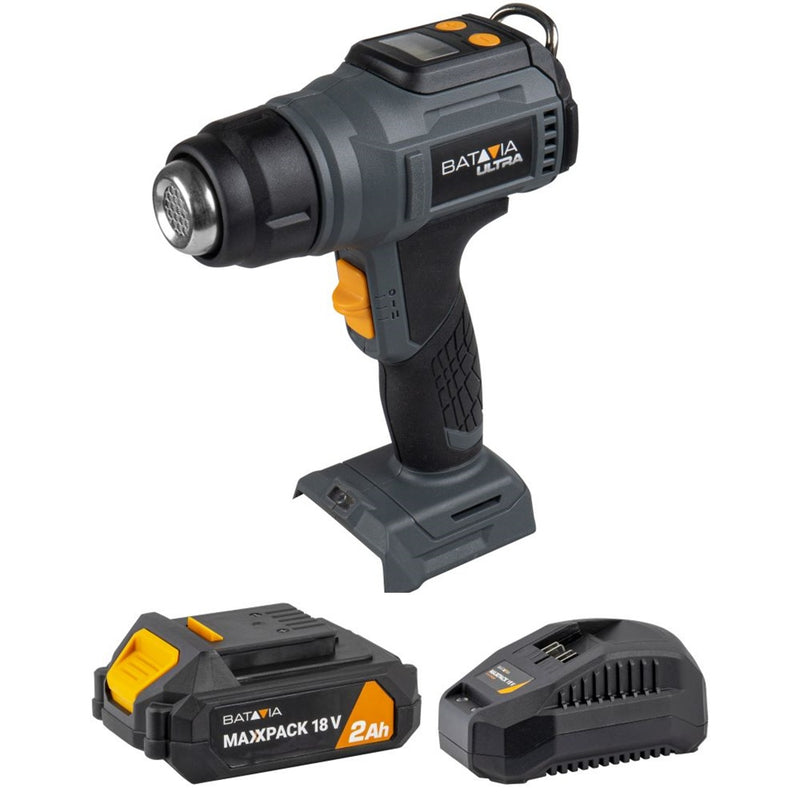 Laad de afbeelding in de Galerijviewer, 18V Accu Heteluchtpistool met Digitaal LCD Display