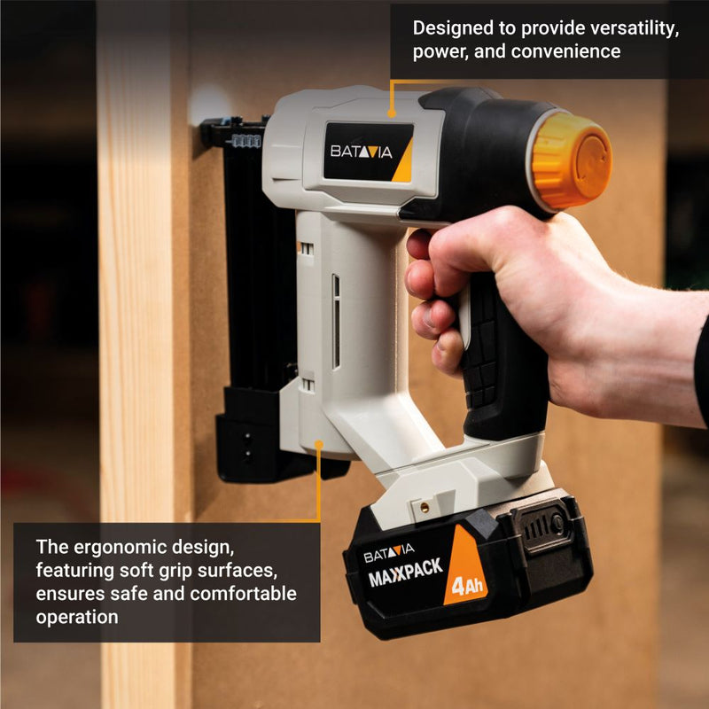 Laden Sie das Bild in Galerie -Viewer, 18V Akku-Klammer-Nagel-Tacker 18GA