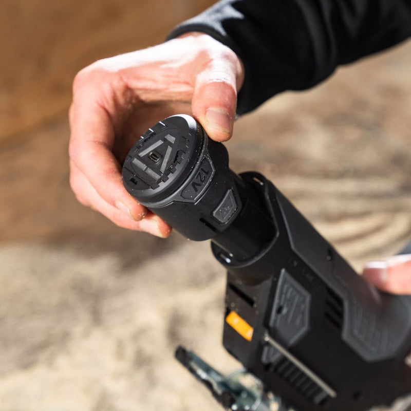 Cargue la imagen en el visor de la galería, Batería 12V 2Ah (Incluye cable de carga USB-C) - para Fixxpack 2.0