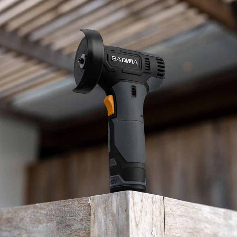 Laden Sie das Bild in Galerie -Viewer, 12V Akku-Winkelschleifer 76mm