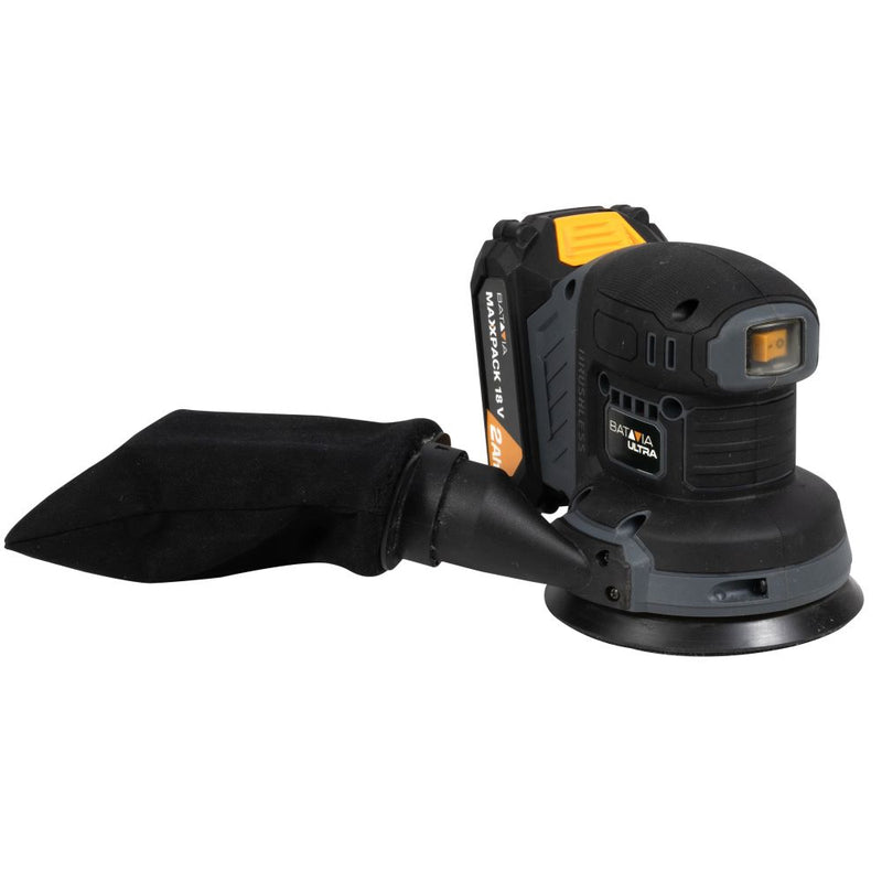 Cargue la imagen en el visor de la galería, Lijadora excéntrica a batería 18V brushless 125 mm