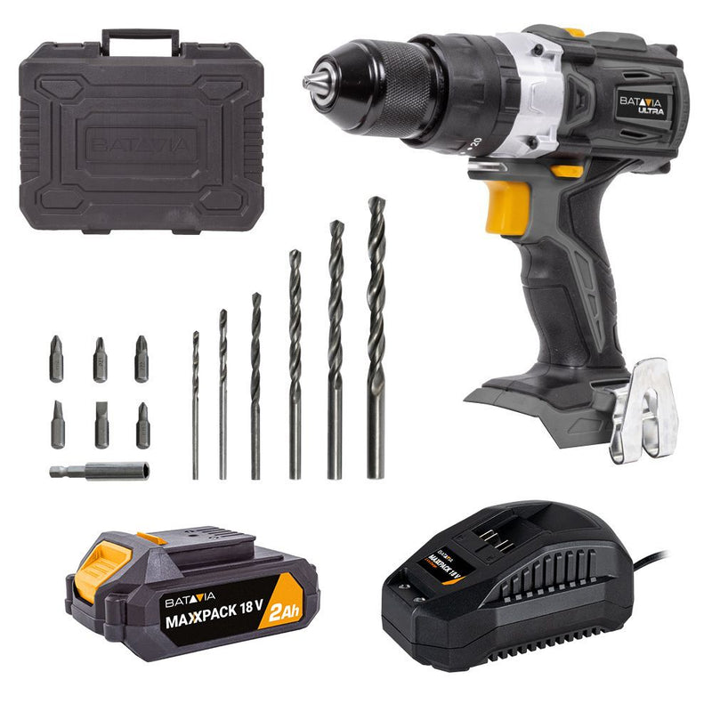 Laden Sie das Bild in Galerie -Viewer, 18V Brushless Akku-Schlagbohrschrauber 60 Nm - Ohne Akku ohne Ladegerät