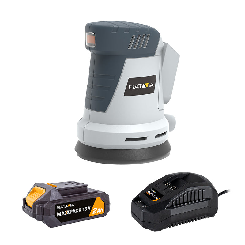 Cargue la imagen en el visor de la galería, Lijadora Excéntrica 18V de Batería 125mm