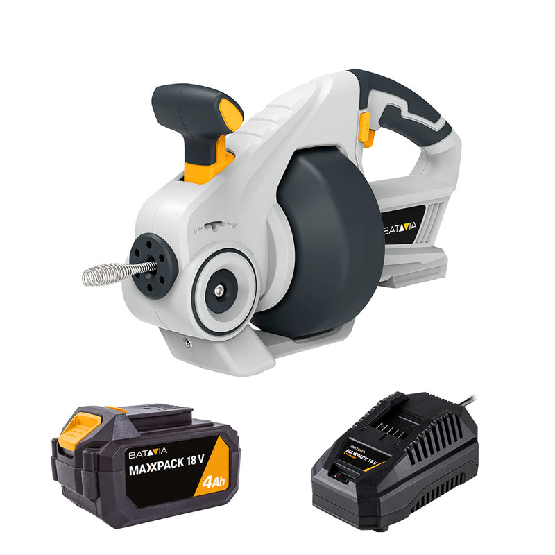 Load image into Gallery viewer, 18V Cordless Drain Cleaning Auger - 6.8 m