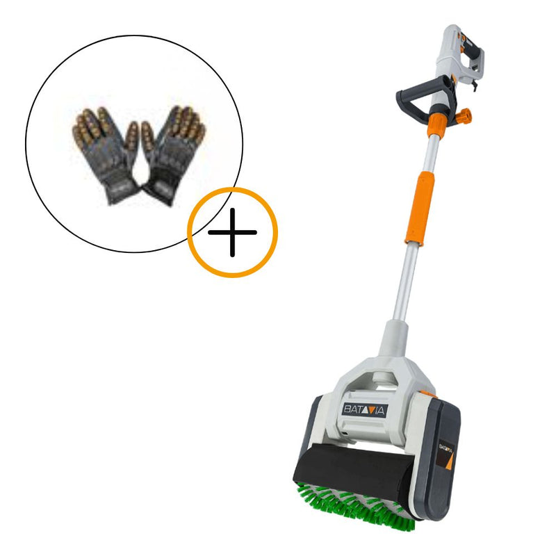 Laad de afbeelding in de Galerijviewer, Maxxbrush Multi-Borstel 1020W 26 cm - Incl. Werkhandschoenen