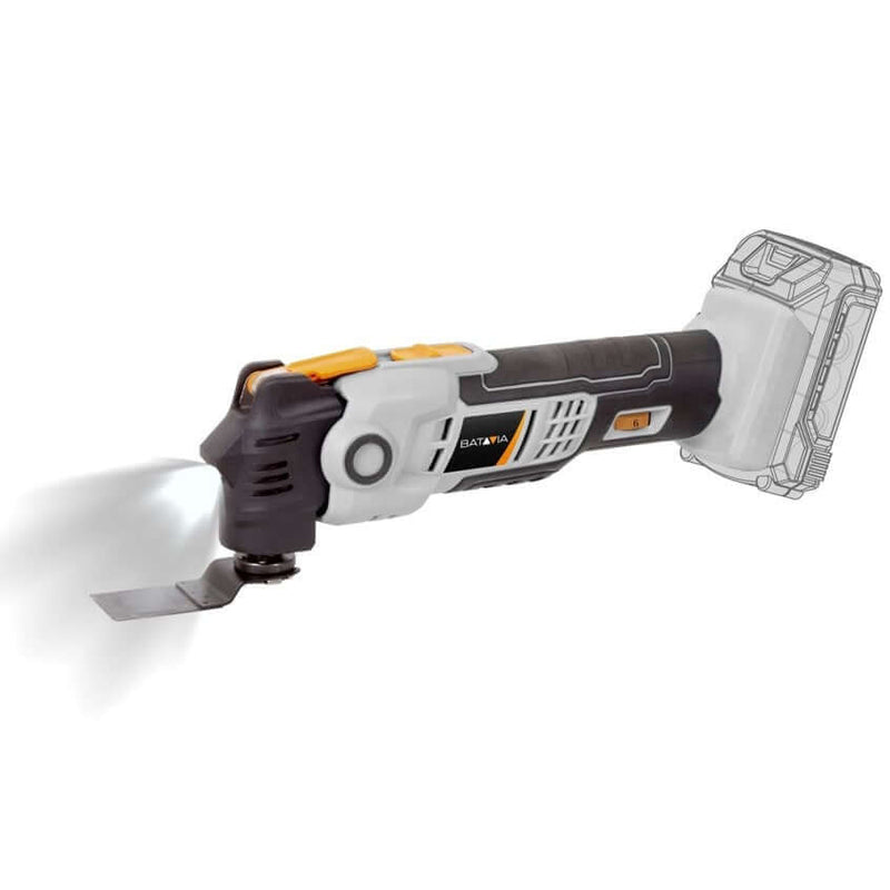 Load image into Gallery viewer, 18V Cordless Anti-Vibration Multitool