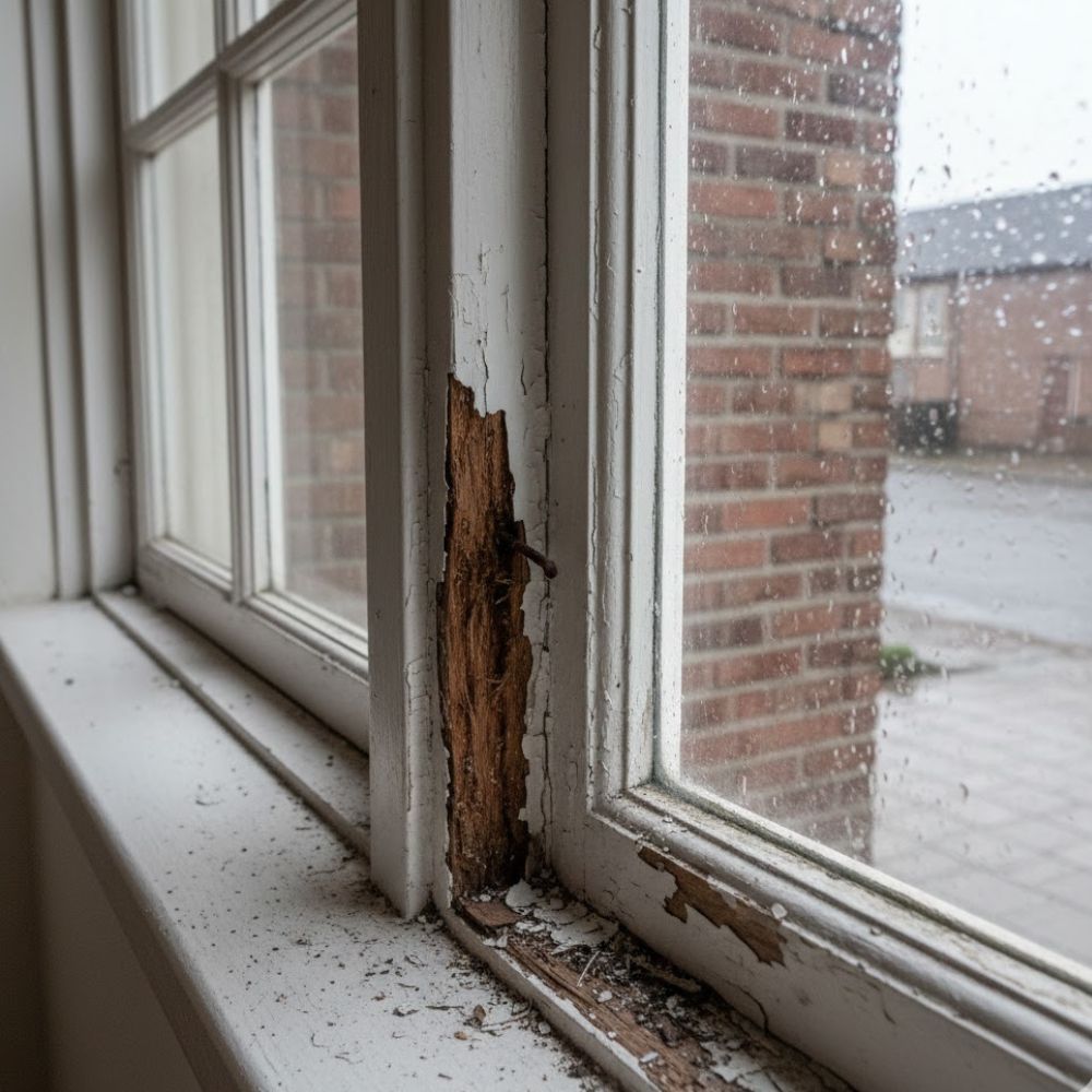 How to Repair Wood Rot in Window Frames & Exterior Wood – Batavia